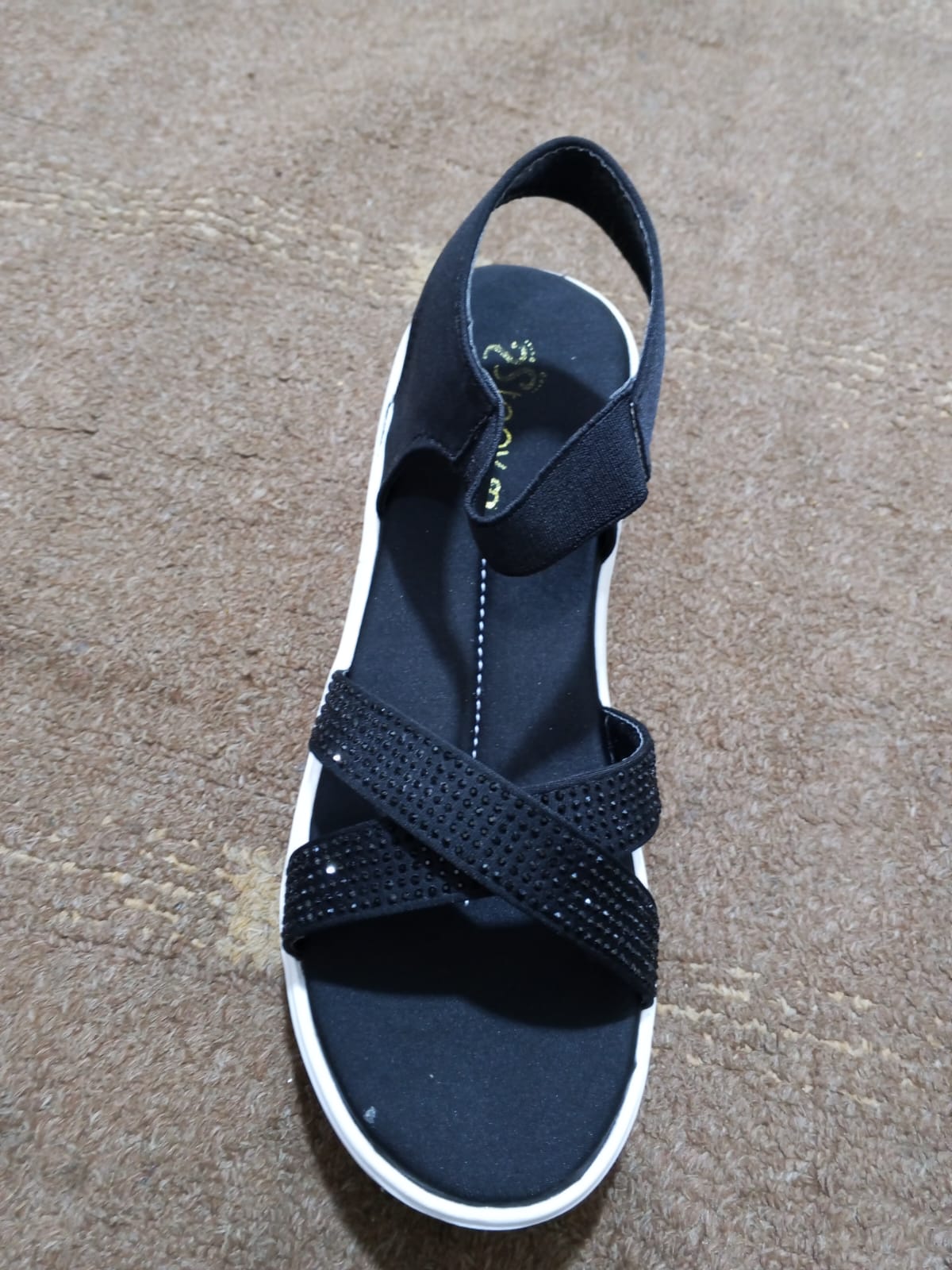 Premium Women’s Sparkling Cross-Strap Comfort Sandals