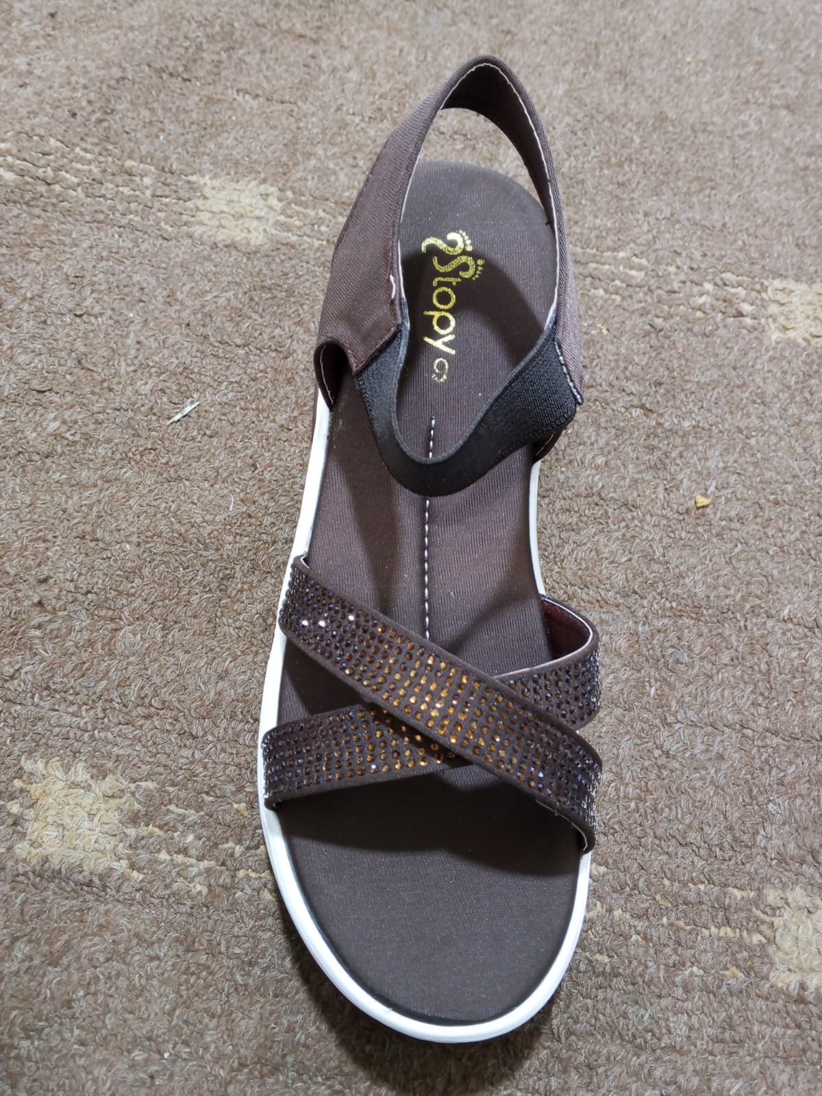 Premium Women’s Sparkling Cross-Strap Comfort Sandals